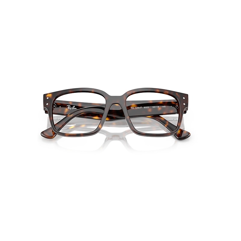 Ray-Ban Laurene Optics Bio-based Optical Havana Frame Clear Lenses Polarized 50-18