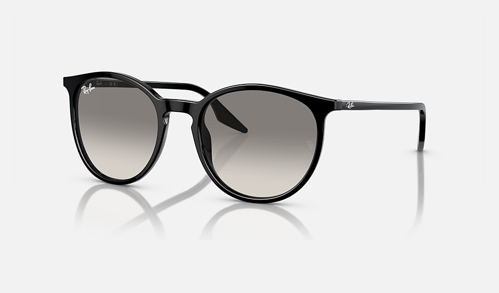 RB2204 Sunglasses in Black and Light Grey (54-18) - RB2204F | Ray