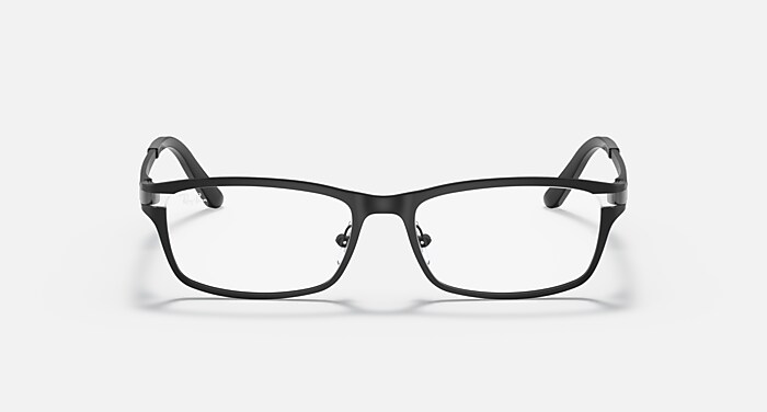 【レイバン】サングラス/ブラック Rb8727 Optics Eyeglasses in Black Frame and Demo Lens Lenses (54