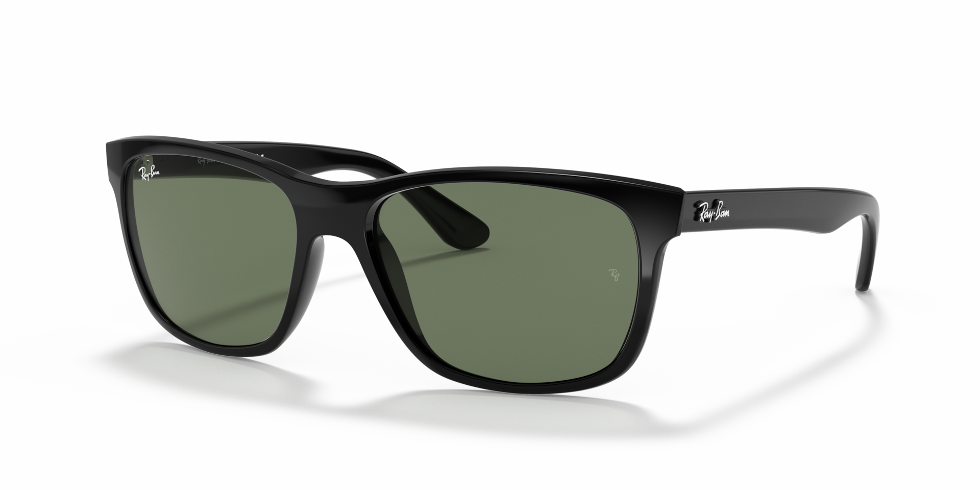 Ray-Ban Rb4181 Lunettes De Soleil - Monture Noir Verres Vert 57-16 157 €