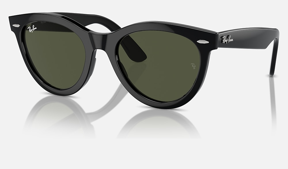 WAYFARER WAY Sunglasses in Black and Green (54-21) - RB2241 | Ray