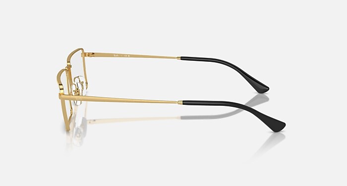 EMY OPTICS Eyeglasses with Arista Gold and Clear (58-17) - RB6541