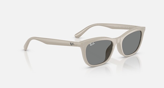 や*め様 Ray-Ban RB4474D サングラス　レイバン RB4474D サングラス ベージュ と ダークグレー (54-18) - RB4474D