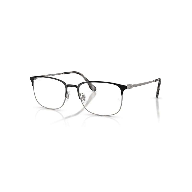Ray-Ban Eyeglasses Unisex Rb6494 Optics - Matte Gunmetal Frame Clear Lenses Polarized 54-18