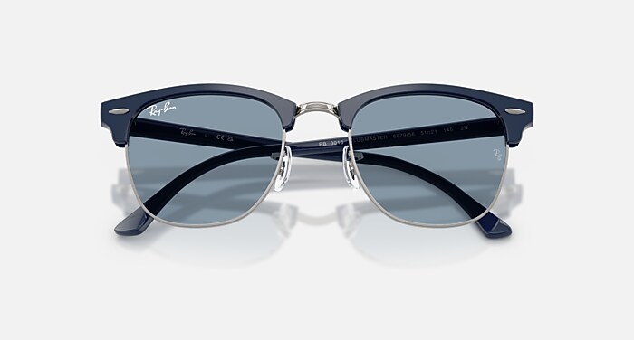 CLUBMASTER CLASSIC Sunglasses in Blue & Gunmetal and Blue - RB3016