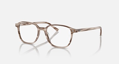 LEONARD OPTICS ポラライズド（偏光） メガネ ブラック と クリア (51