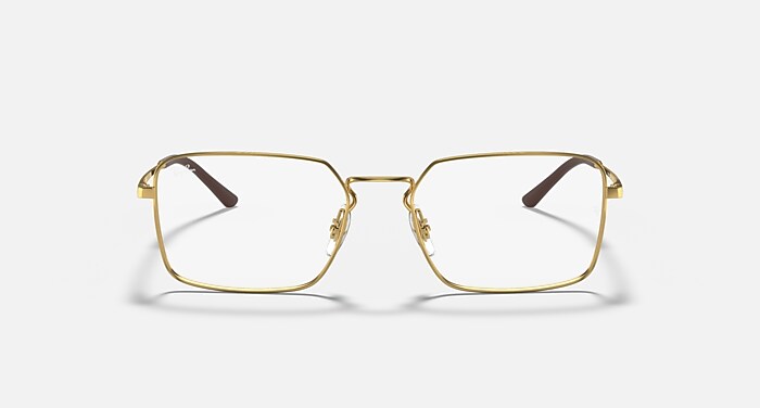 RB6440 OPTICS Polarized Eyeglasses with Arista Gold and Clear (55