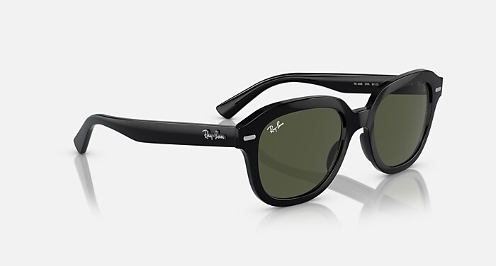 ERIK Sunglasses in Black and Green - RB4398 | Ray-Ban® US