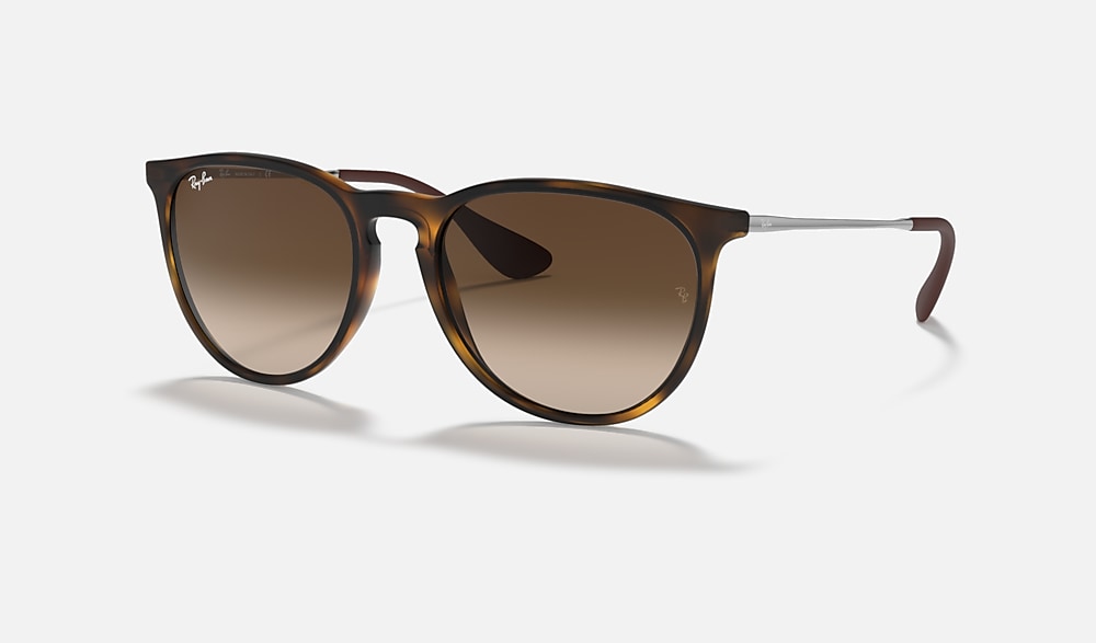 Ray-Ban ERIKA（エリカ） CLASSIC RB4171サングラス ERIKA CLASSIC Óculos de Sol em Havana emborrachado e Marrom (54-18
