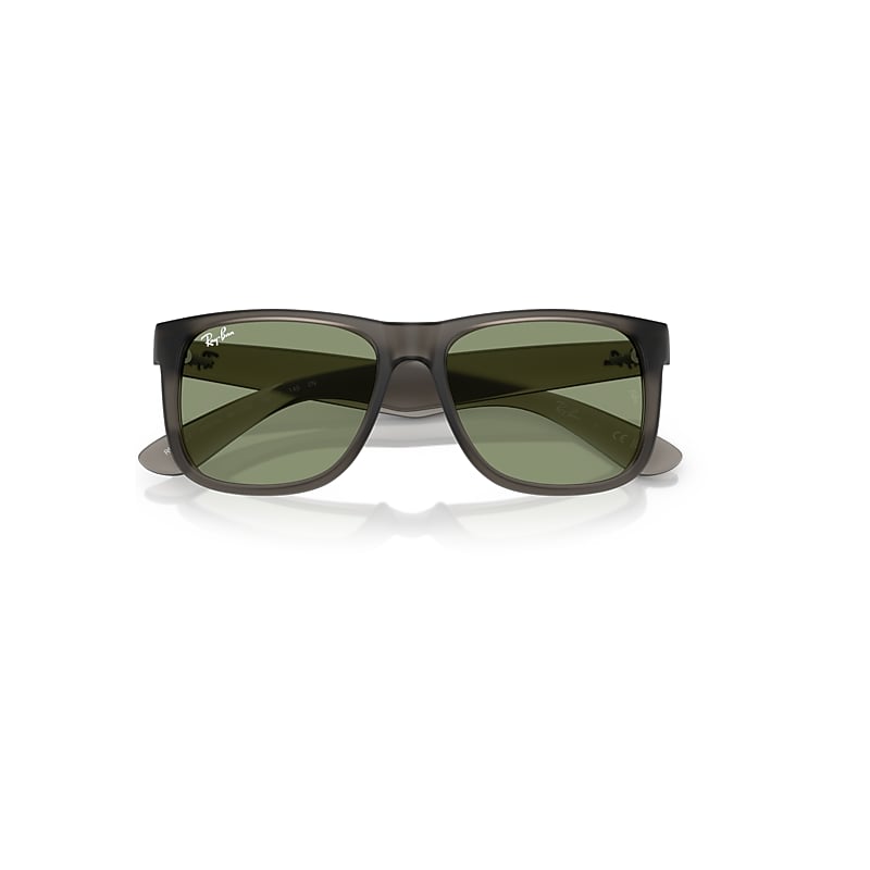 JUSTIN CLASSIC Sunglasses in Opal Grey and Green (55-17) - RB4165F