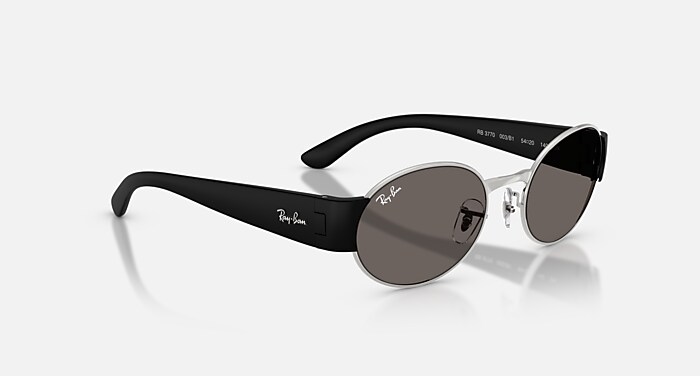Ray-Ban サングラス ブラック シルバー レイバン公式ストア】 Ray-Ban® RB3770 サングラス | シルバー X