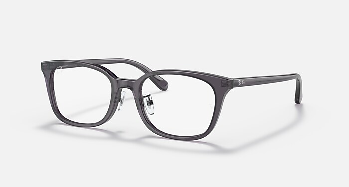 RB5386 OPTICS メガネ ダーク透明ブルー と クリア (51-19) - RB5386D