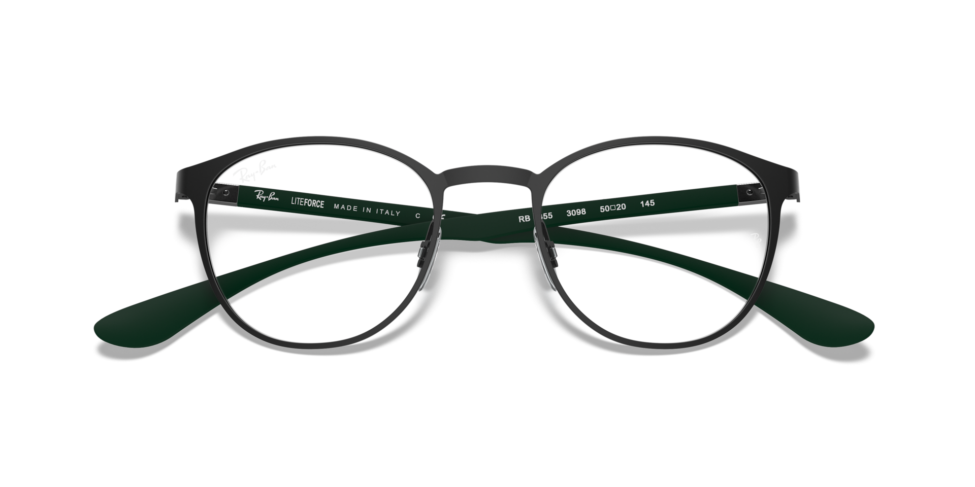 Ray-Ban Rb6355 Optics Eyeglasses Sand Green Frame Clear Lenses 50-20 119$