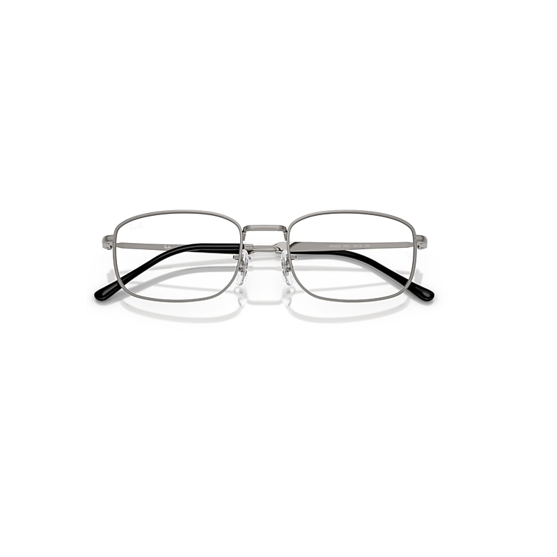 Ray-Ban Rb6533 Optics Optical Gunmetal Frame Clear Lenses Polarized 52-19