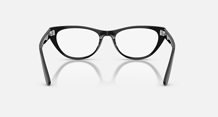 RB5449D OPTICS メガネ ブラック と クリア (54-18) - RB5449D