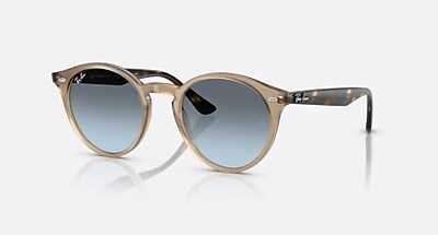 RB2180 Sunglasses in Light Brown and Brown Gradient - RB2180 | Ray