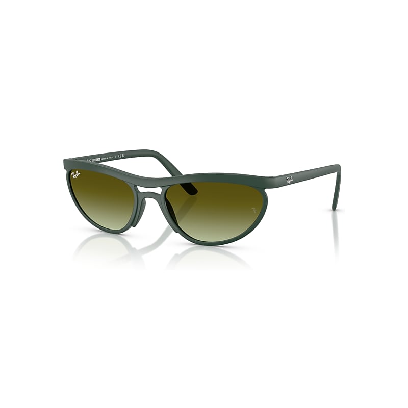 Ray-Ban Sunglasses  Predator Liteforce - Sand Green Frame Green Lenses 59-20, RB4453