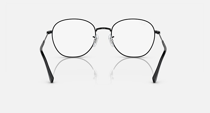 RB3809 TRANSITIONS® Sunglasses in Black and Clear/Blue (53-20