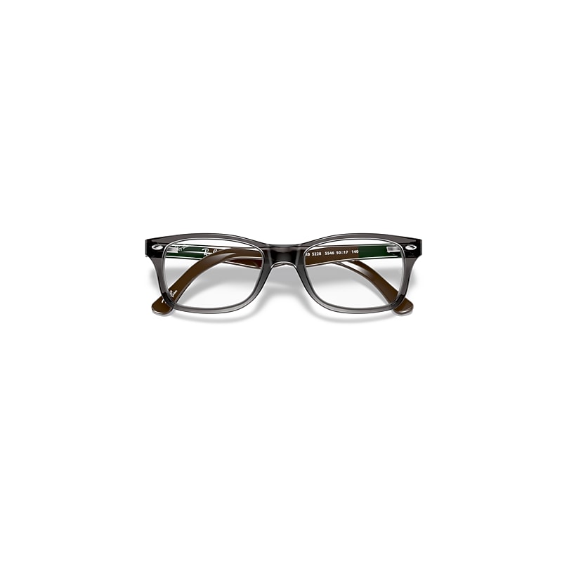 Ray-Ban Rb5228 Optics Optical Blue Frame Clear Lenses Polarized 50-17