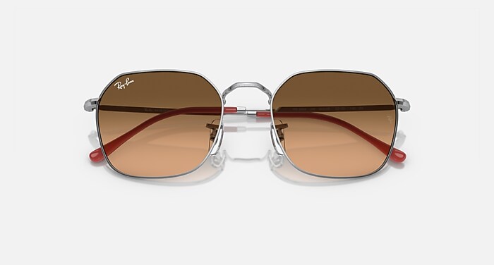 JIM Sunglasses in Silver and Pink/Black (55-20) - RB3694 | Ray-Ban® US