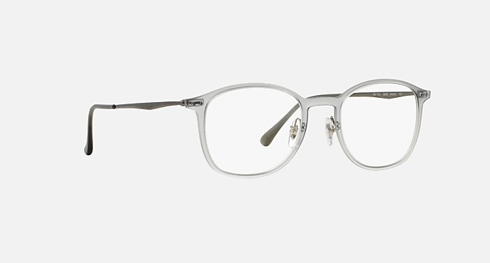 RB7051 Polarized Eyeglasses with Grey and Clear (47-20) - RB7051