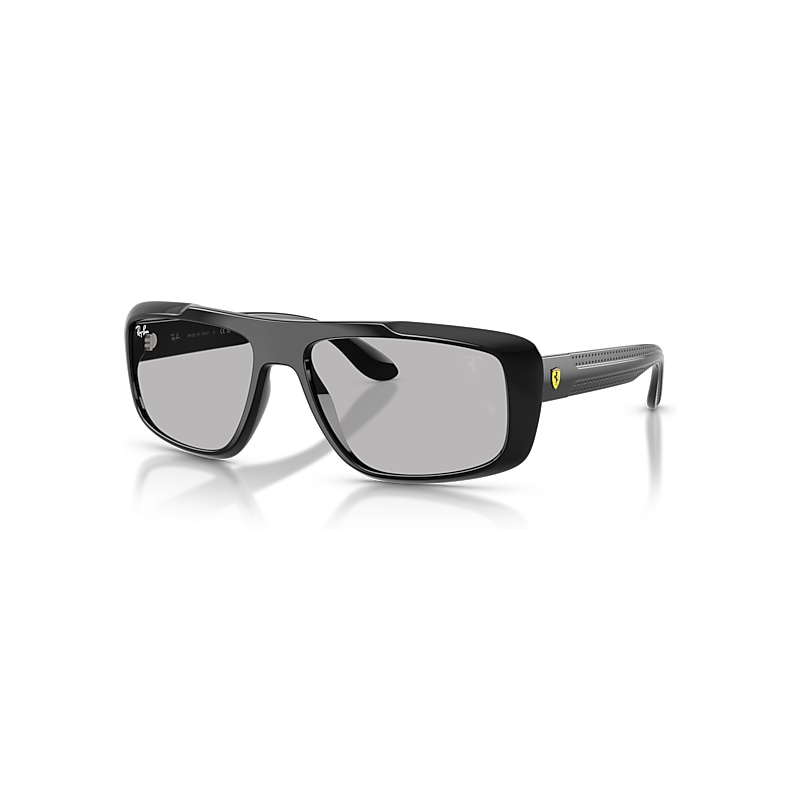 Ray - Ban Unisex Black/Grey Rb4479m F60187 Sunglasses Nylon Squared Normal - Image 2
