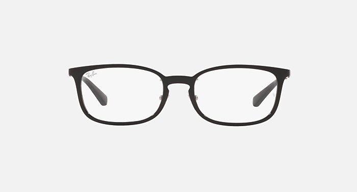 RB7182 OPTICS メガネ ブラック と クリア (53-18) - RB7182D