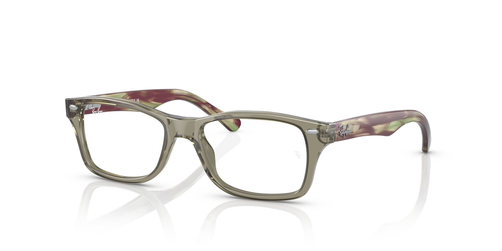 Ray-Ban Rb1531 Optics Kids - Monture Havana Ray Vert Verres Incolore 46-16 polariss 102 €