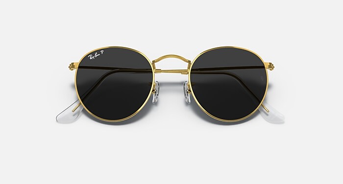 RayBan Icons 50mm Round Metal Sunglasses Ray-Ban Icon Metal Round Sunglasses | Urban Outfitters main image 2