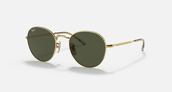 Ray-Ban サングラス RB3582 DAVID Sunglasses in Arista Gold and Green - RB3582 | Ray-Ban® US
