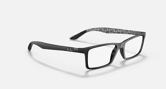 RB8901 OPTICS Polarized Eyeglasses with Black and Clear (55-17