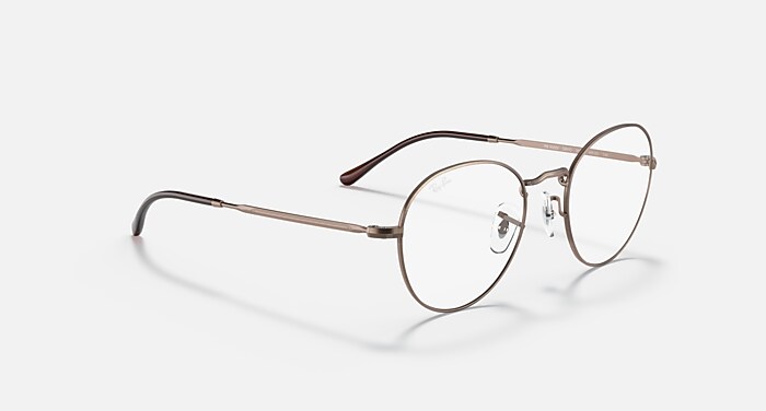 ROUND METAL OPTICS II Eyeglasses with Bronze-Copper Frame  display picture 3