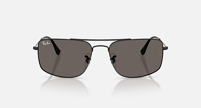 EXPLORER III Sunglasses in Black and Dark Grey (59-18) - RB3779