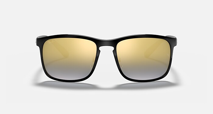 RB4264 POLARIZED+ LENSES Polarized Sunglasses in Black and Blue
