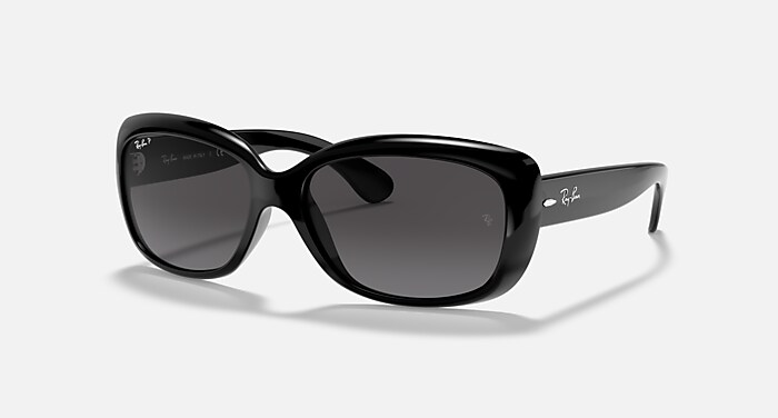 JACKIE OHH Sunglasses in Black and Grey Polarized - RB4101 | Ray