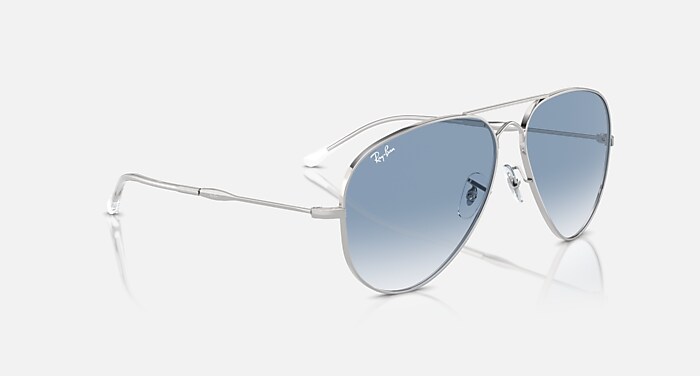 レイバン公式ストア】 Ray-Ban® OLD AVIATOR サングラス | シルバー X