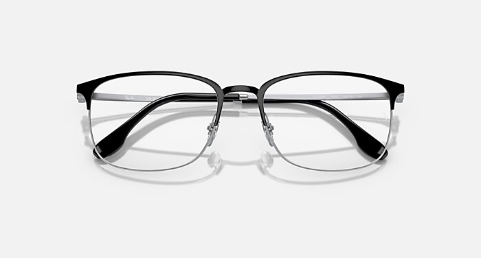 RB6494 OPTICS Eyeglasses with Black On Silver Frame - RB6494  display picture 1