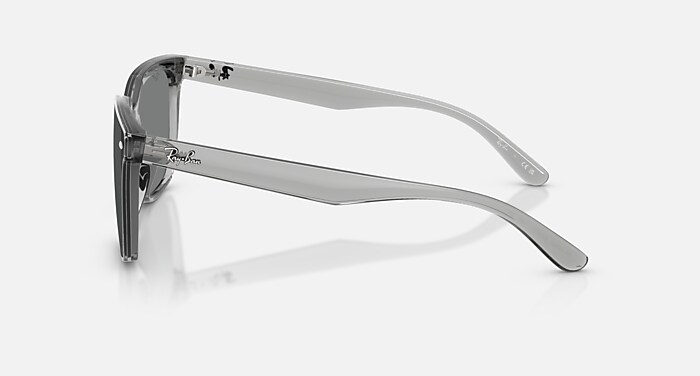 Ray-Ban トランスペアレント グレーサングラス RB4466D サングラス トランスペアレント グレー と ダークグレー (0