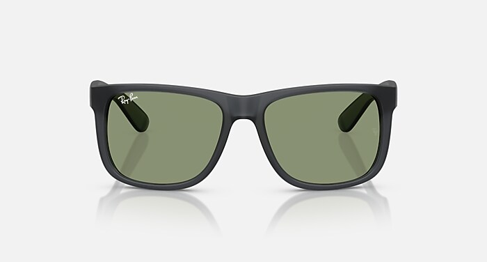 JUSTIN CLASSIC Sunglasses in Opal Grey and Green (54-16) - RB4165