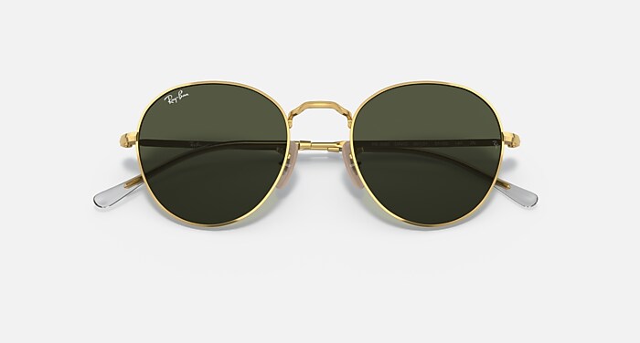 DAVID Sunglasses in Arista Gold and Green - RB3582 | Ray-Ban® US