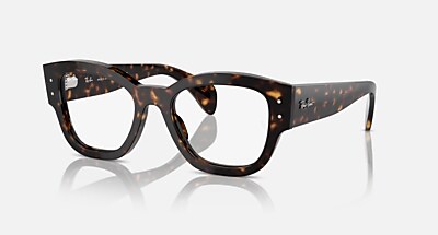 JORGE OPTICS メガネ ブラック と クリア (52-20) - RB7681V