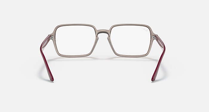 RB7198 OPTICS Eyeglasses with Transparent Grey and Clear (53-17