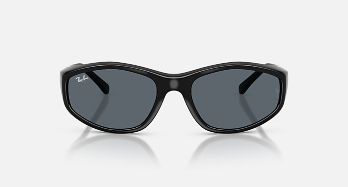 Ray-Ban サングラス ブラック ケース付 RB2228 サングラス ブラック と ブルー (59-20) - RB2228F