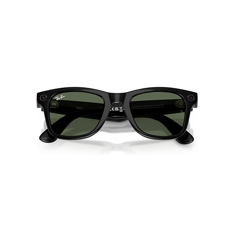 RAY-BAN META (GEN 2) WAYFARER AI Glasses in Black and G-15 Green