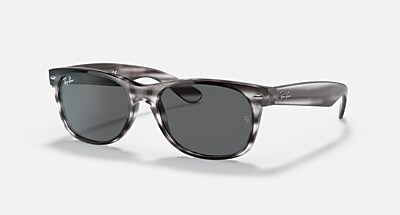 Óculos de Sol NEW WAYFARER COLOR MIX em Azul e Cinza - RB2132