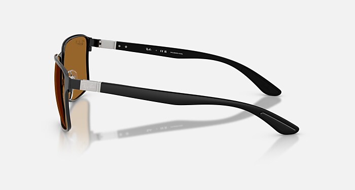 RB3721 POLARIZED + LENSES ポラライズド（偏光） サングラス ブラック