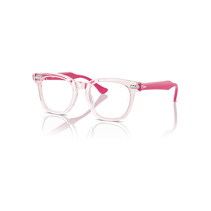 Ray-Ban Eyeglasses Kids  Optics Kids - Pink Barbie Frame Clear Lenses Polarized 43-18, RB9098V