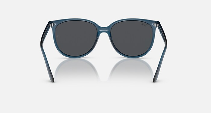 raychel RB4378 Sunglasses in Opal Blue and Dark Grey (54-16) - RB4378