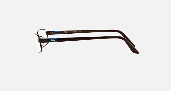 RB6076 Eyeglasses with Brown and Clear (49-19) - RB6076 | Ray-Ban
