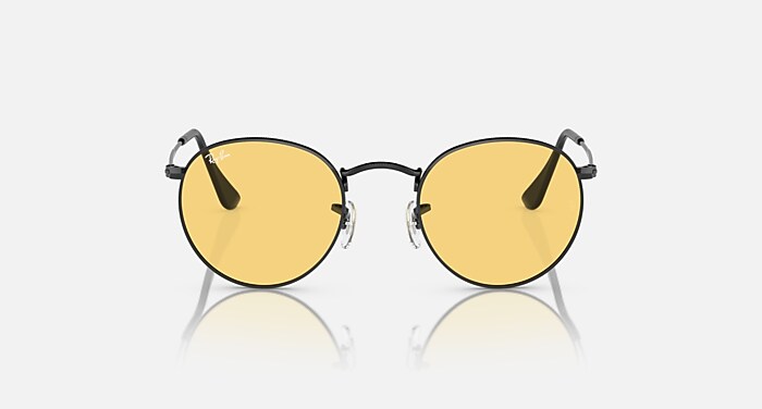 レイバン公式ストア】 Ray-Ban® ROUND METAL サングラス | ブラック X
